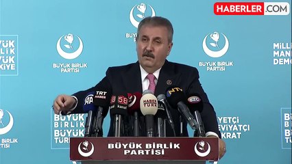 Destici: 100 bin TL kredi kartı limitin olup 750 TL vermezsen sonun Suriye ve Filistin gibi olur
