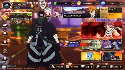 Fairy Tail: Fierce Fight Gameplay (Android/IOS) [No Commentary] Pandemonium