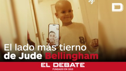 Jude Bellingham demuestra su lado más humano y hace feliz a un niño con cáncer