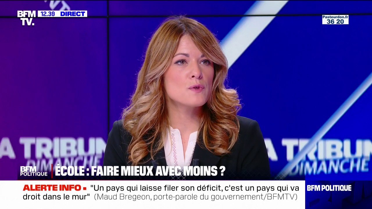 Écoles, retraites... Maud Bregeon assure que le gouvernement "n'est pas fermé" aux propositions du Parlement