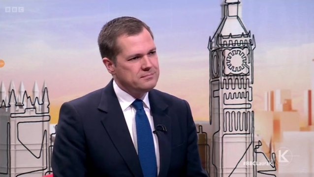 Robert Jenrick smiles as he is confronted over £1bn property approval for Tory donor Richard Desmond