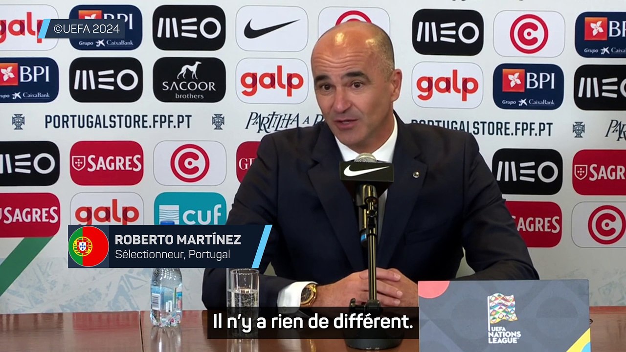 Martinez : “Bernardo Silva ou Bruno Fernandes sont incroyables à regarder”