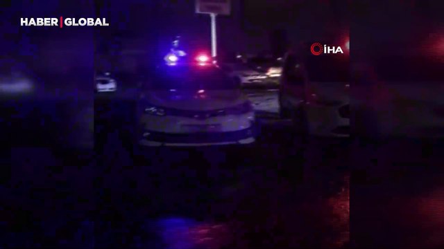 Düğün salonu boks ringine döndü: O anlar kamerada