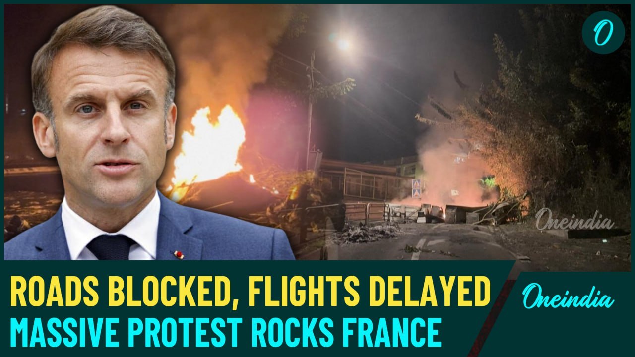 France Burning: Protesters in Martinique Block Roads, Burn Barricades Protesting High Living Costs