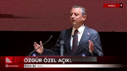 Özgür Özel: Bizim bir aday sorunumuz yok