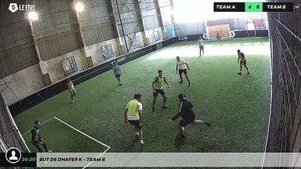 But de Dhafer K - Team B