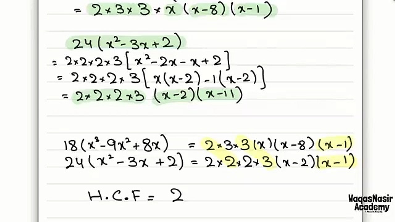 Part 1 of Exercise 6.1 - 9th Class Math - Muhammad Sajid