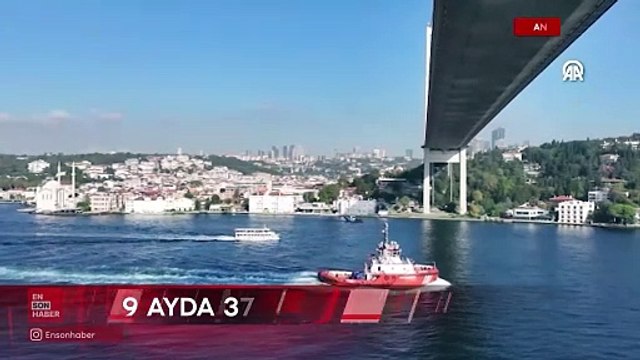Kıyı Emniyeti ekipleri 9 ayda 37 bin 128 gemiye kılavuzluk hizmeti verdi