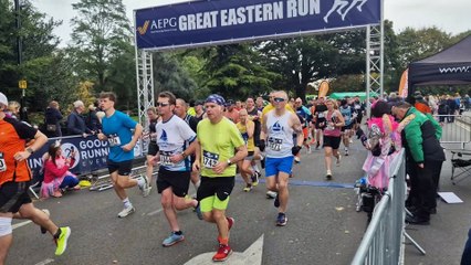 Start of the Great Eastern Run
