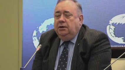 Watch: Alex Salmond speaks at North Macedonia conference hours before his death