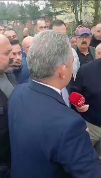 AKP'li Başkanı Perşembe Yaylası’ndaki miting alanını terk etti