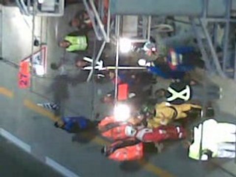 24h du Mans 2008 : Arret au Stand de David Le Bail à 21h25