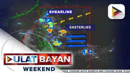 Shear line, nakakaapekto sa extreme Northern Luzon