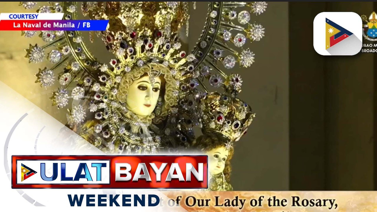 Libo-libong deboto, dumagsa sa selebrasyon ng pista ng Our Lady of the Rosary La Naval de Manila