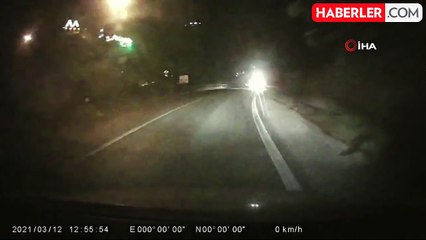 Gurbetten Gelen Şener Kurkut'un Kazası Kamerada