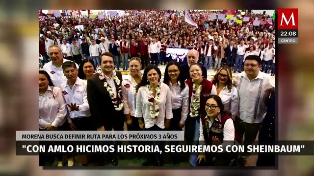 Luisa María Alcalde convoca a Morena a respaldar a Claudia Sheinbaum en su administración