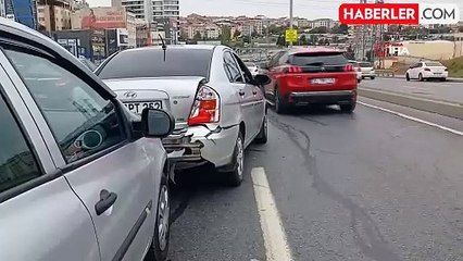 Esenyurt E-5 Karayolunda Zincirleme Kaza: 1 Yaralı