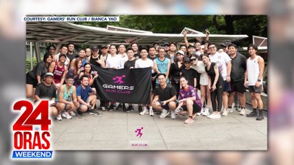 EXTENDED VERSION: Running at exercise para sa active at healthy lifestyle, isinusulong ng grupo ng mga gamer | 24 Oras Weekend