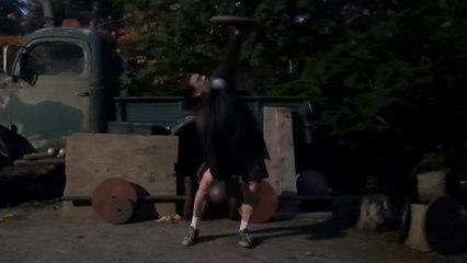 Overhead Deadlift 95¼kg