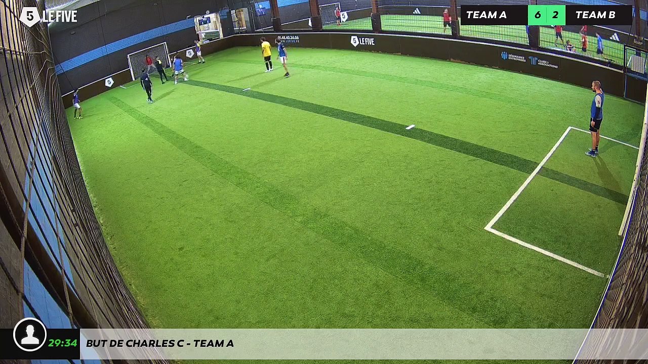 But de Charles C - Team A