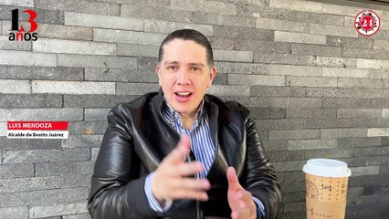 Luis Mendoza, alcalde de Benito Juárez, se une al 13 Aniversario de Diario 24 Horas
