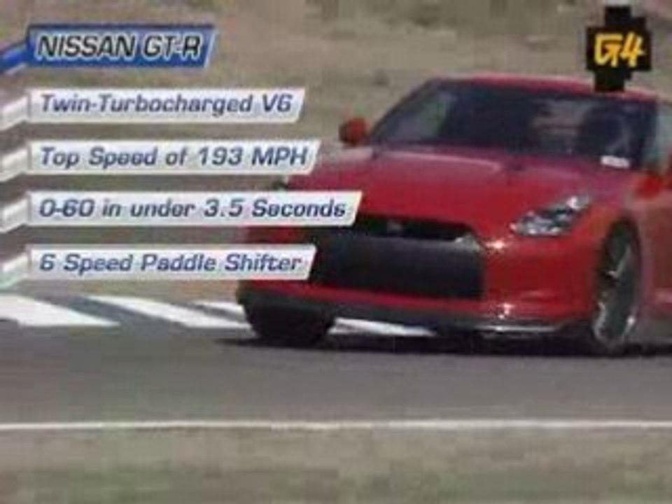 Nissan GTR Behind the Wheel