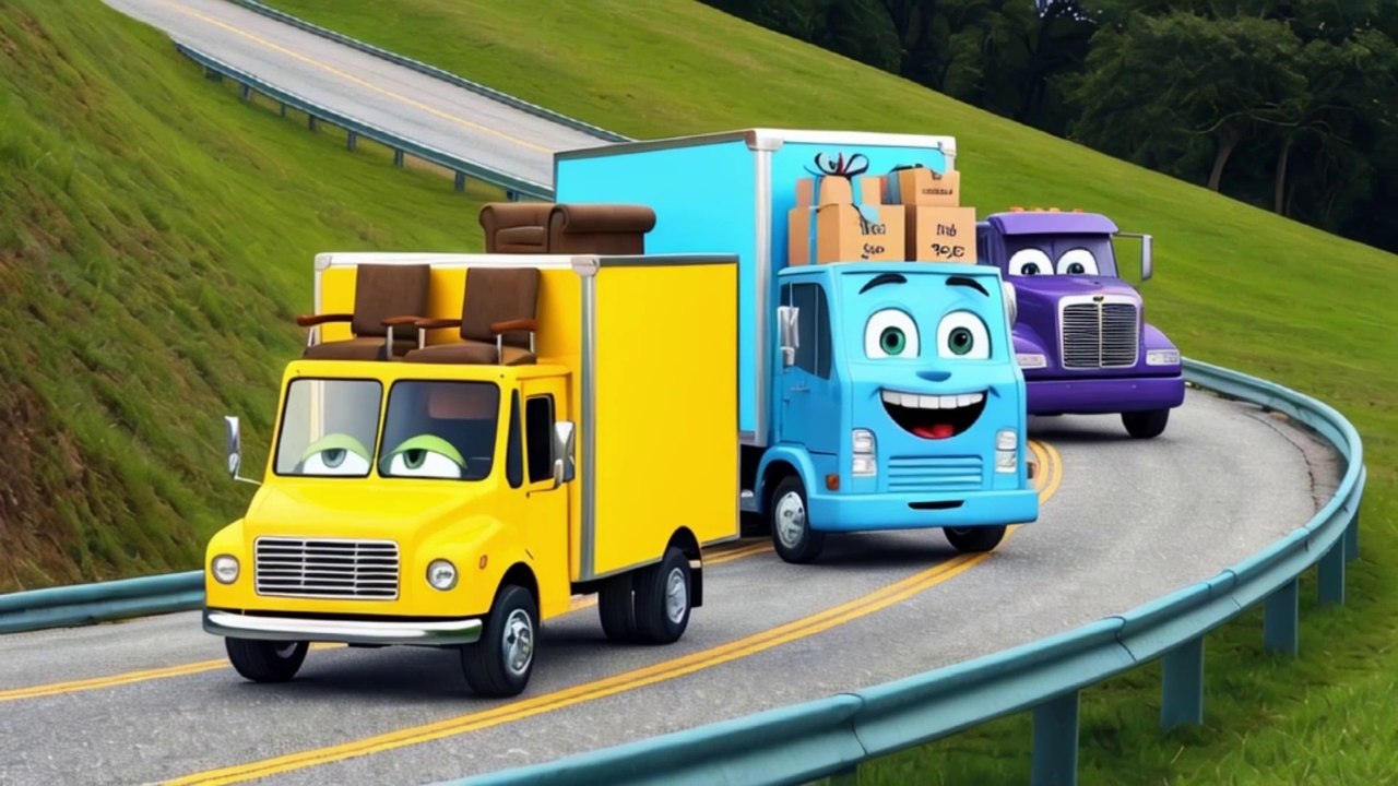 Delivery Truck and Moving Van Fun Ride