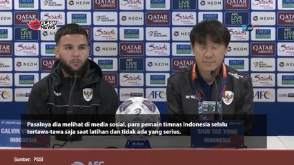 Latihan Timnas Indonesia di Media Sosial Menarik Perhatian Wartawan Bahrain