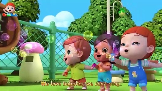 Bubbles Song | Let's Sing And Play | Sing Along Domi Kids | Best Kids Songs and Nursery Rhymes