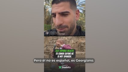 Ilia Topuria responde a McGregor y su respuesta es brutal