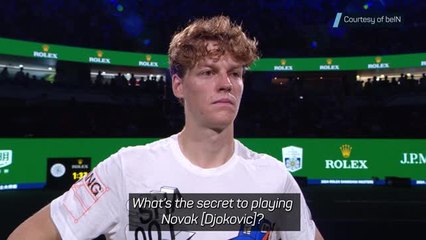 Sinner reveals the secret to beating Djokovic after Shanghai triumph