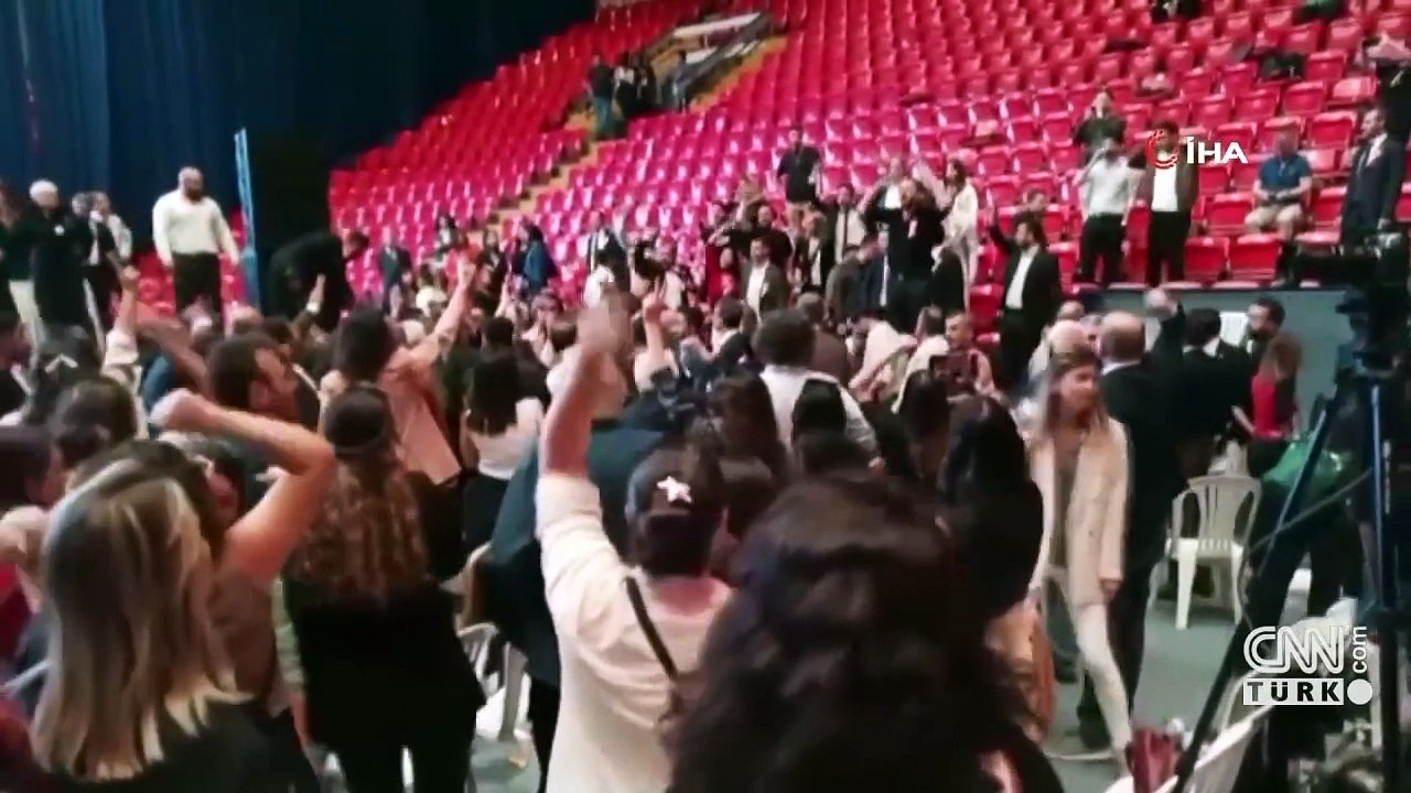 Ankara Barosu Genel Kurulu’nda yumruklu kavga