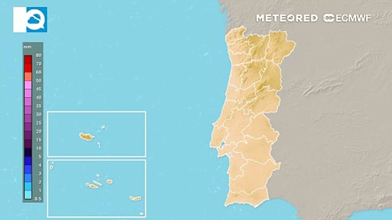 Vai voltar a chover em Portugal nos próximos dias, eis as zonas mais afetadas