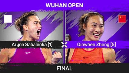 Sabalenka secures third straight Wuhan Open title