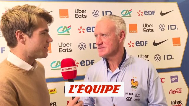 Deschamps : « Thuram va mieux » - Foot - Ligue des nations