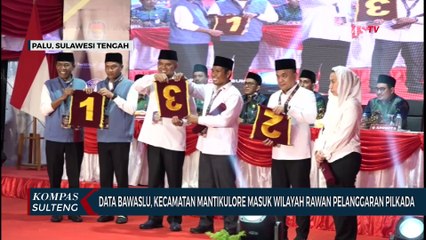 Data Bawaslu, Kecamatan Mantikulore Masuk Wilayah Rawan Pelanggaran Pilkada