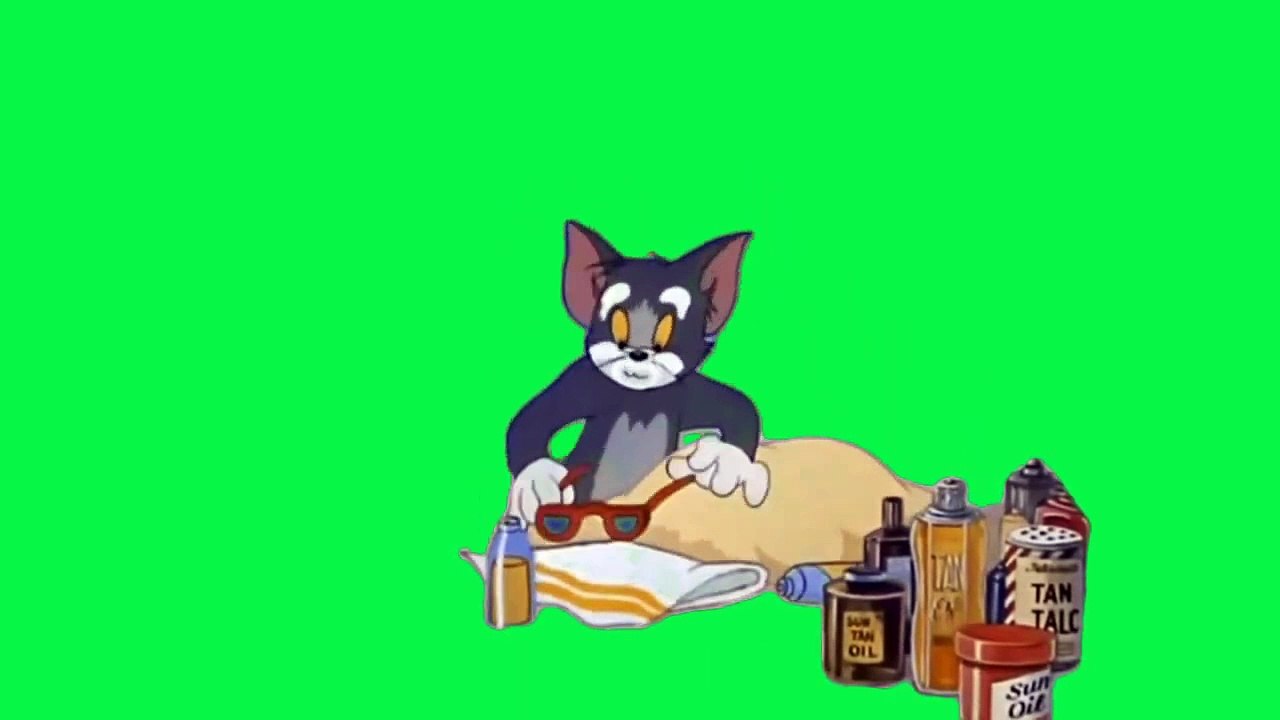 Tom and Jerry Green Screen Cartoon Video