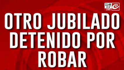 Otro jubilado detenido por robar: abuelo hurtó cinco repelentes