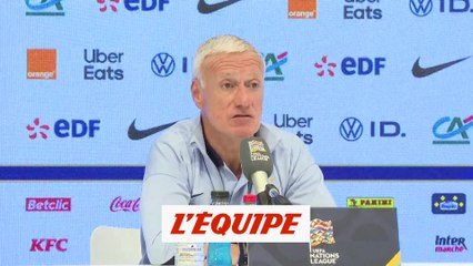Deschamps : « Si le comportement de Mbappé gêne certaines personnes... » - Foot - Ligue des nations