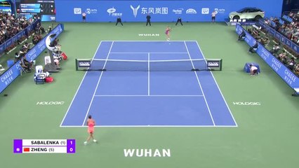 Wuhan - Le triplé pour Sabalenka