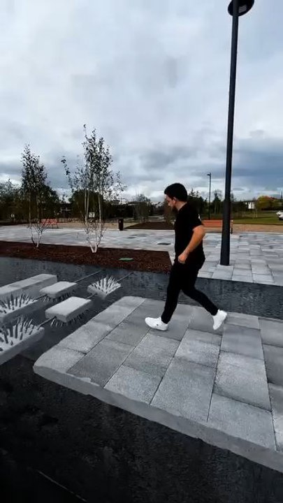 "That Final Jump Still Hurts Would You Try This Parkour Follow For More Videos Have Trending reels"...!!