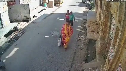 Narrow escape for lucky children