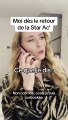 Moi dès le retour de la Star Ac' ! 