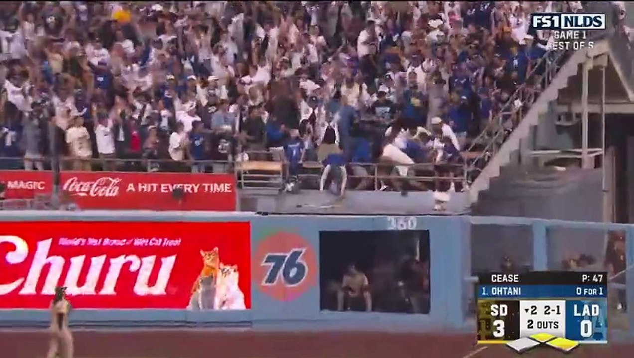 Shohei Ohtani y su primer cuadrangular en postemporada con Dodgers de Los Ángeles