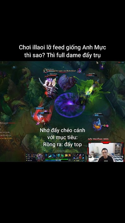 Chơi illaoi lỡ feed giống Anh Mực thì sao #illaoi #mordekaiser #lienminhhuyenthoai #leagueoflegends