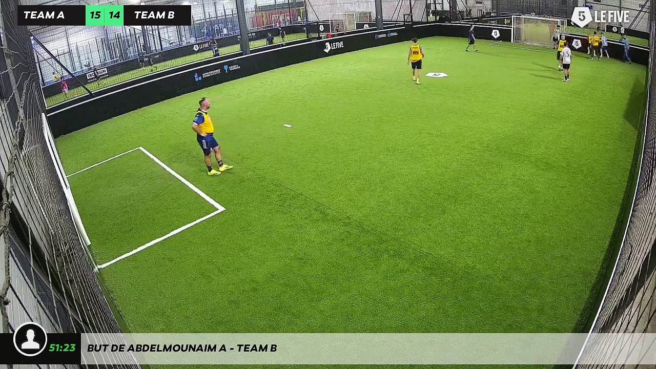 But de Abdelmounaim A - Team B