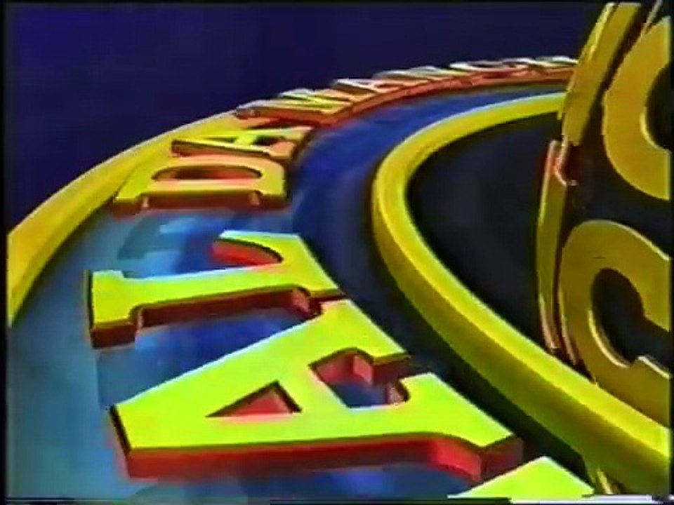 Marcos Hummel e Marcia Peltier juntos no Jornal da Manchete - 1996