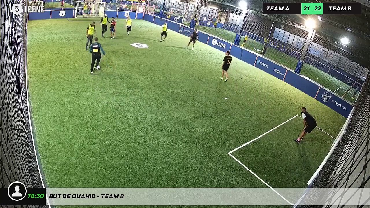 But de Ouahid - Team B