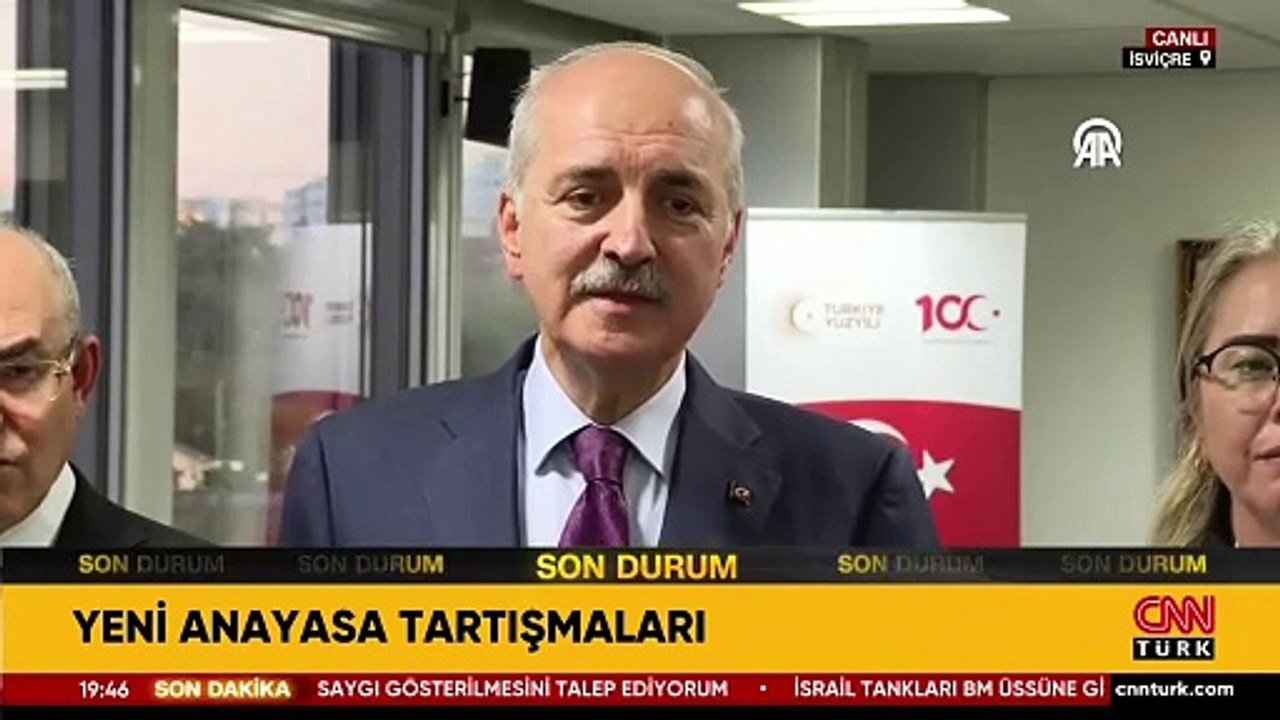 TBMM Başkanı Kurtulmuş'tan 3. Madde açıklaması