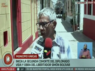 La Guaira | Más de 19 mil personas realizarán Diplomado “Vida y Obra del Libertador Simón Bolívar”